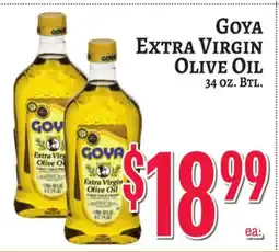 Trade Fair Supermarket GOYA EXTRA VIRGIN OLIVE OIL offer