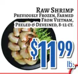 Trade Fair Supermarket RAW SHRIMP offer