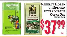Trade Fair Supermarket MINERVA HORIO OR Spitiko Extra Virgin Olive Oil offer