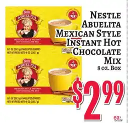 Trade Fair Supermarket NESTLE ABUELITA Mexican Style Instant Hot Chocolate Mix offer
