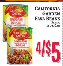 Trade Fair Supermarket CALIFORNIA GARDEN Fava Beans offer