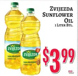 Trade Fair Supermarket ZVIJEZDA SUNFLOWER OIL offer