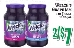 Trade Fair Supermarket Welch's Grape Jam or Jelly offer