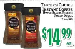 Trade Fair Supermarket TASTER'S CHOICE INSTANT COFFEE offer