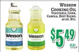 Trade Fair Supermarket Wesson Cooking Oil offer