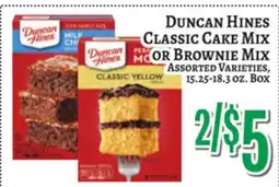 Trade Fair Supermarket Duncan Hines Classic Cake Mix Or Brownie Mix offer