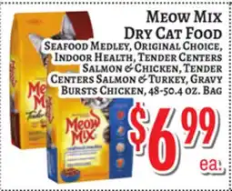 Trade Fair Supermarket MEOW MIX DRY CAT FOOD offer