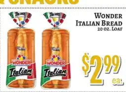 Trade Fair Supermarket WONDER ITALIAN BREAD offer