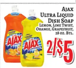Trade Fair Supermarket AJAX ULTRA LIQUID DISH SOAP offer