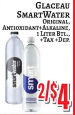 Trade Fair Supermarket Glaceau SMARTWATER offer