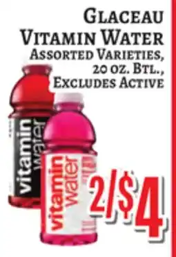 Trade Fair Supermarket GLACEAU VITAMIN WATER offer