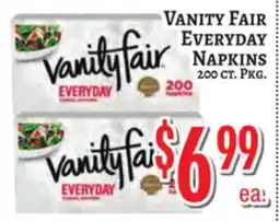 Trade Fair Supermarket VANITY FAIR EVERYDAY NAPKINS offer