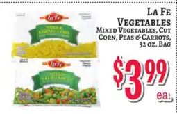 Trade Fair Supermarket La Fe VEGETABLES offer