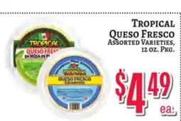 Trade Fair Supermarket TROPICAL Queso Fresco offer