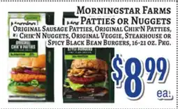 Trade Fair Supermarket MORNINGSTAR FARMS PATTIES OR NUGGETS offer