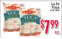 Trade Fair Supermarket La Fe Yuca offer
