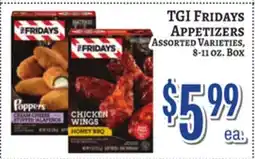 Trade Fair Supermarket TGI Fridays APPETIZERS offer