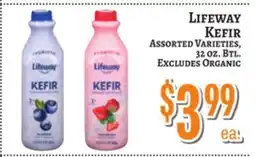 Trade Fair Supermarket LIFEWAY KEFIR offer