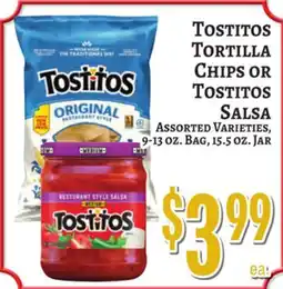 Trade Fair Supermarket TOSTITOS Tortilla Chips OR Tostitos Salsa offer