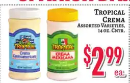 Trade Fair Supermarket TROPICAL Crema offer