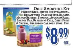 Trade Fair Supermarket Dole Smoothie Kit offer