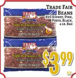 Trade Fair Supermarket TRADE FAIR BEANS offer