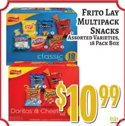 Trade Fair Supermarket Frito Lay Multipack Snacks offer
