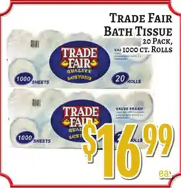 Trade Fair Supermarket TRADE FAIR Bath Tissue offer