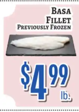 Trade Fair Supermarket BASA FILLET offer