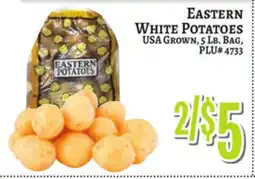 Trade Fair Supermarket EASTERN WHITE POTATOES offer