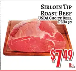 Trade Fair Supermarket SIRLOIN TIP ROAST BEEF offer