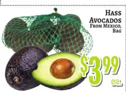 Trade Fair Supermarket HASS AVOCADOS FROM MEXICO, Bag offer
