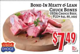 Trade Fair Supermarket BONE-IN MEATY & LEAN CHUCK BONES offer