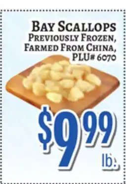 Trade Fair Supermarket BAY SCALLOPS offer