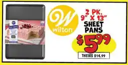 Ollie's Wilton SHEET PANS offer
