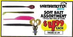 Ollie's YAMAMOTO SOFT BAIT ASSORTMENT offer