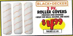 Ollie's BLACK + DECKER 3 PK. ROLLER COVERS offer