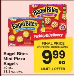 ACME Bagel Bites Mini Pizza Bagels offer