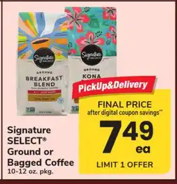 ACME Signature SELECT Ground or Bagged Coffee offer
