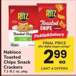 ACME Nabisco Toasted Chips Snack Crackers offer