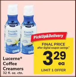 ACME Lucerne Coffee Creamers offer