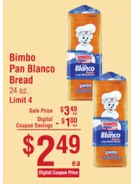 Smart & Final Bimbo Pan Blanco Bread offer