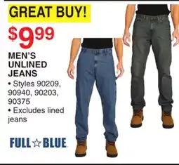Dunham's Sports MEN'S UNLINED JEANS offer