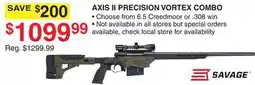 Dunham's Sports AXIS II PRECISION VORTEX COMBO offer