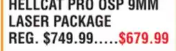 Dunham's Sports HELLCAT PRO OSP 9MM LASER PACKAGE offer