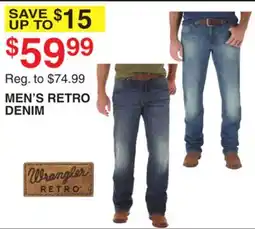 Dunham's Sports MEN'S RETRO DENIM offer