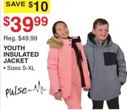 Dunham's Sports YOUTH INSULATED JACKET offer