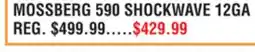Dunham's Sports MOSSBERG 590 SHOCKWAVE 12GA offer