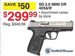Dunham's Sports SMITH & WESSON SD 2.0 9MM OR 40S&W offer