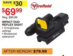 Dunham's Sports IMPACT DUO REFLEX SIGHT offer